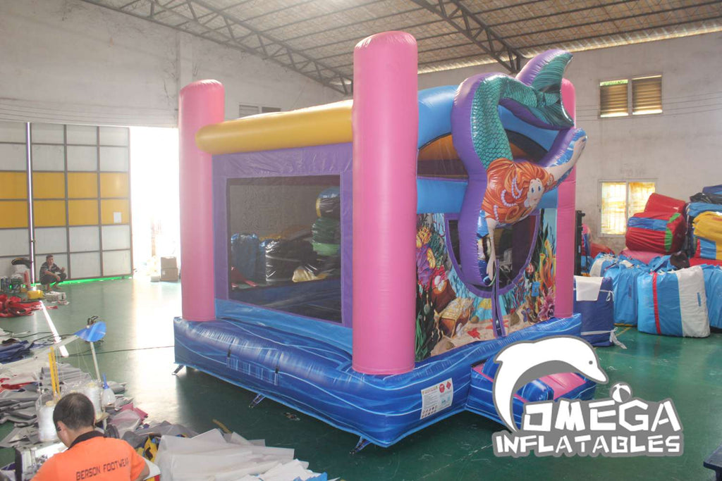 3D Mermaid Inflatable Bounce House to Buy