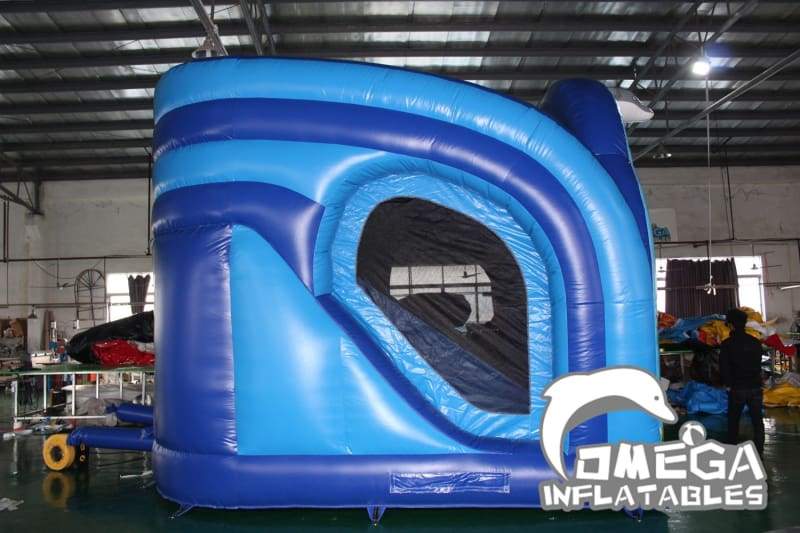 3D Ocean Inflatable Bounce N Slide