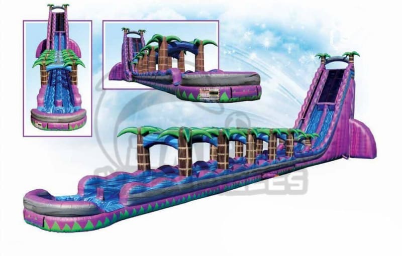 43FT Purple Monster Water Slide