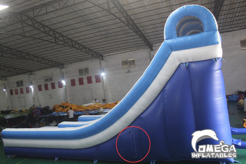 Extra Side Zipper for Slides - Omega Inflatables Factory