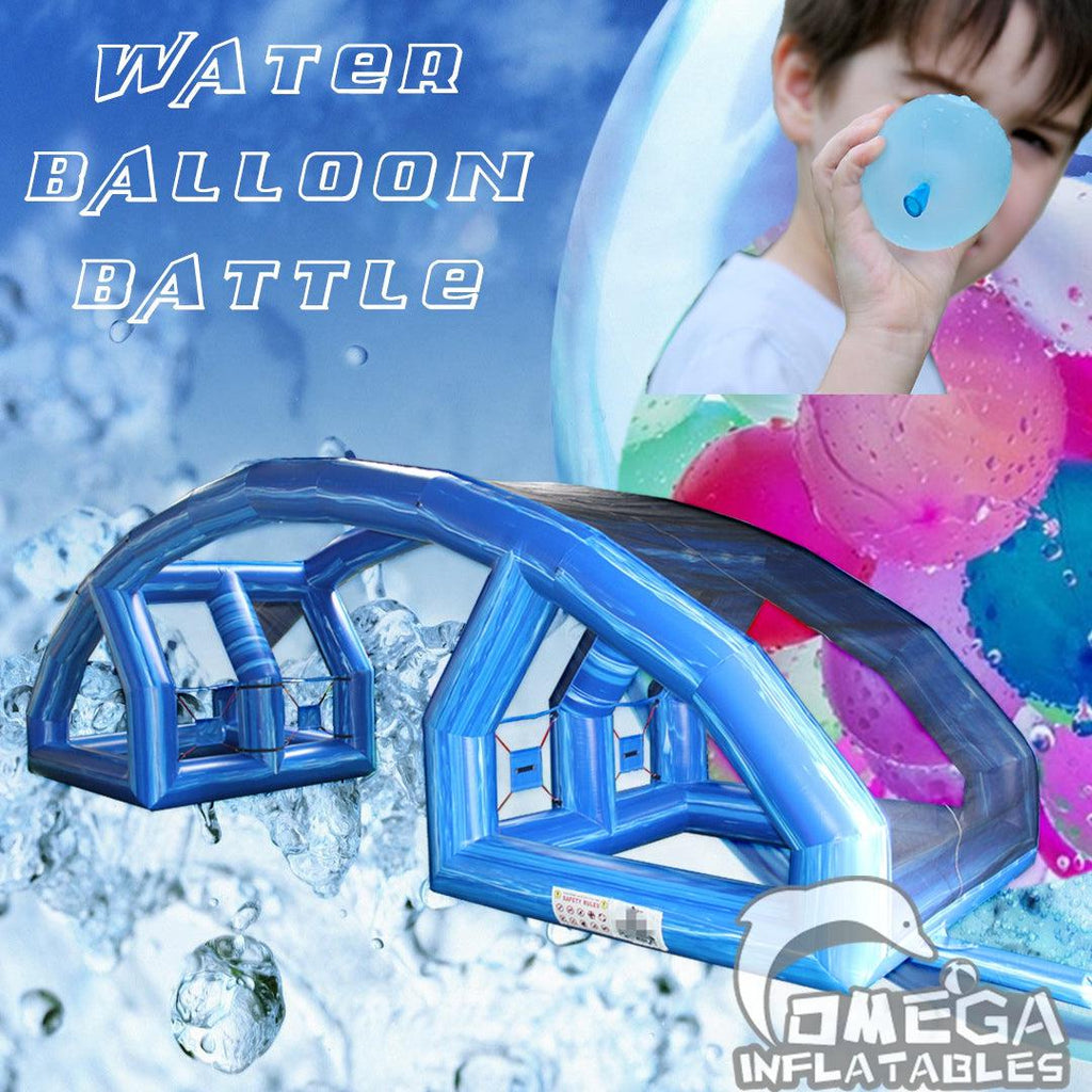 Inflatable Water Balloon Battle Game - Omega Inflatables Factory