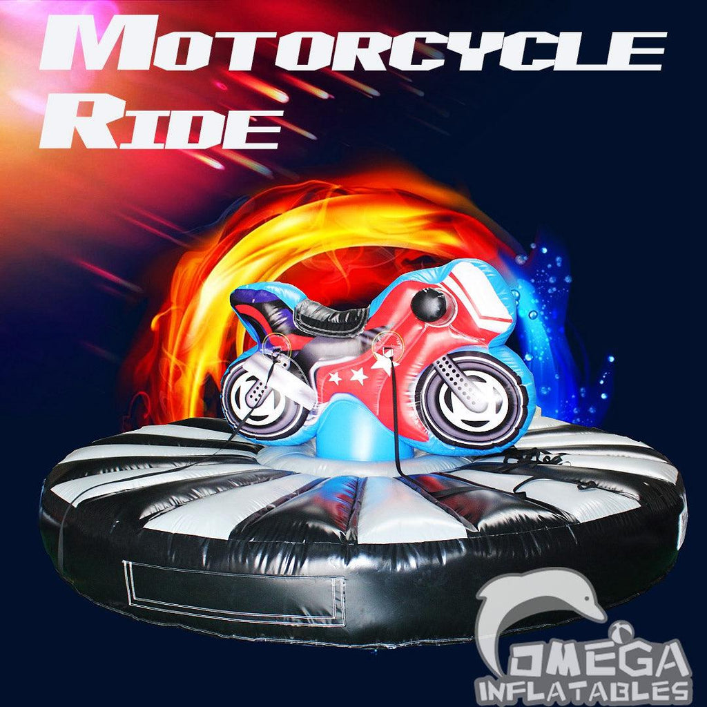 Inflatable Motorcycle Ride Game - Omega Inflatables Factory