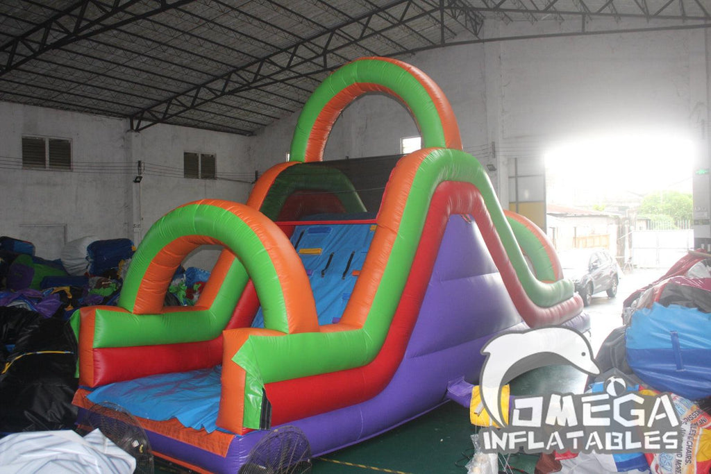 Adrenaline Rush Obstacle Course - Omega Inflatables Factory