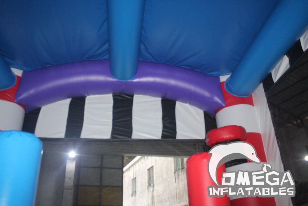 All Sports Commercial Bounce House for sale - Omega Inflatables Factory
