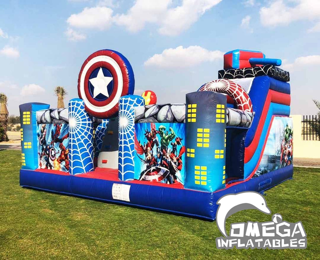 Avengers Commercial Inflatables Bouncy Castle