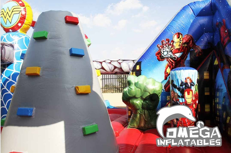Avengers Commercial Inflatables Bouncy Castle