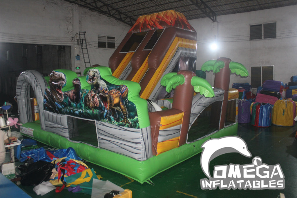 Jurassic Dinosaur Inflatable Playland