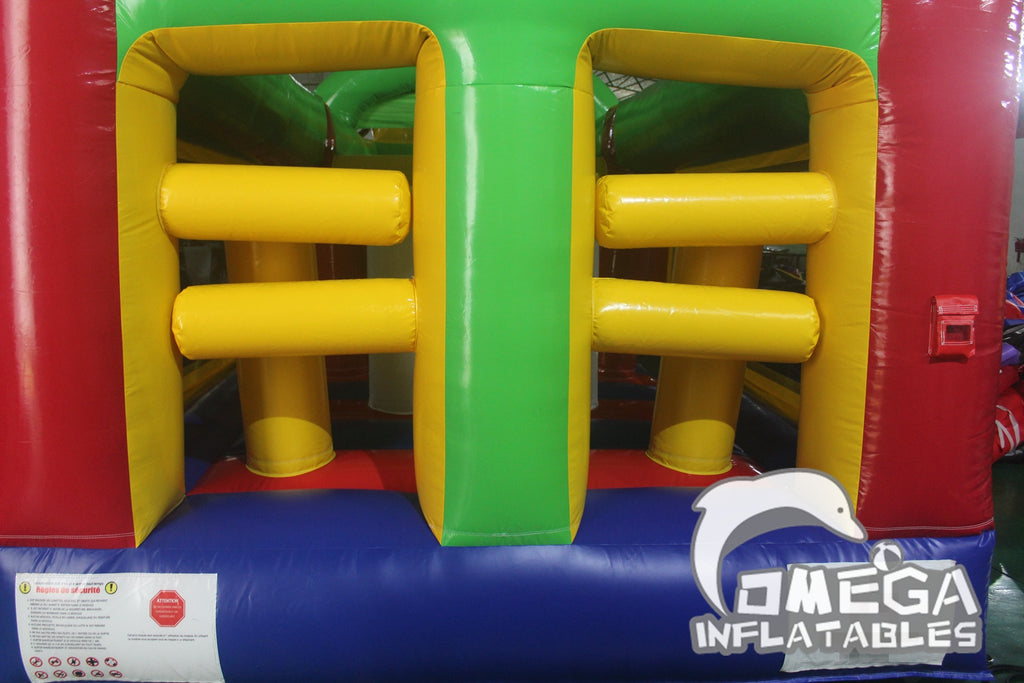 Inflatable Football Obstacle Course