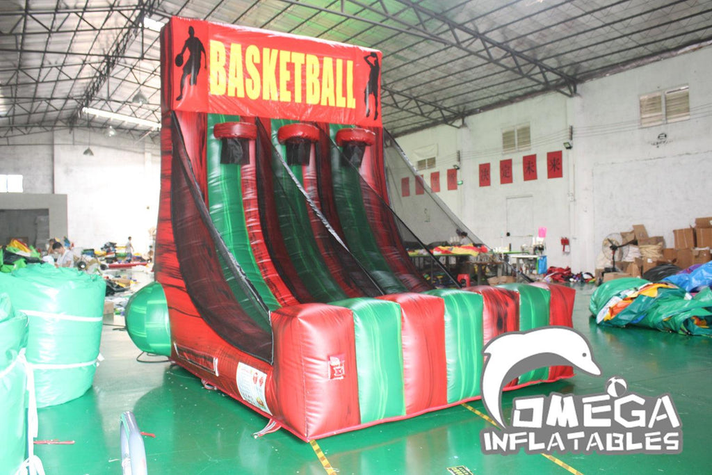 Marble Inflatable Basketball Shooting Game - Omega Inflatables Factory