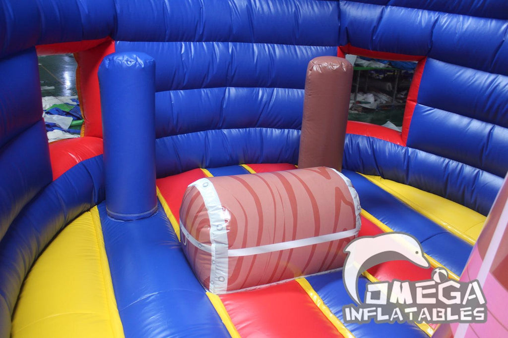 21FT Inflatable Pirate Ship Slide - Omega Inflatables Factory
