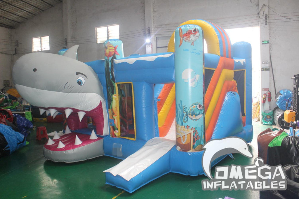 Inflatables Shark Jumper Combo - Omega Inflatables Factory