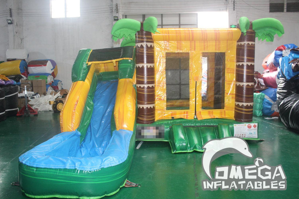 Marble Jump N Splash Water Combo - Omega Inflatables Factory