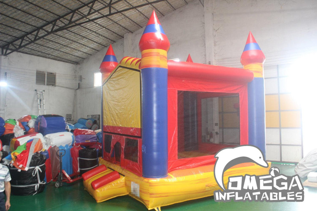 Inflatable Lava Fall Bounce House - Omega Inflatables Factory