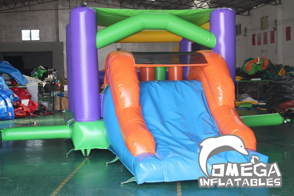 Mini Multi Colors Obstacle Course - Omega Inflatables Factory
