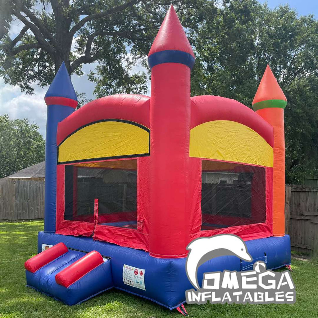 Multiple Colors Castle Bouncy House Cheap Inflatables for Sale