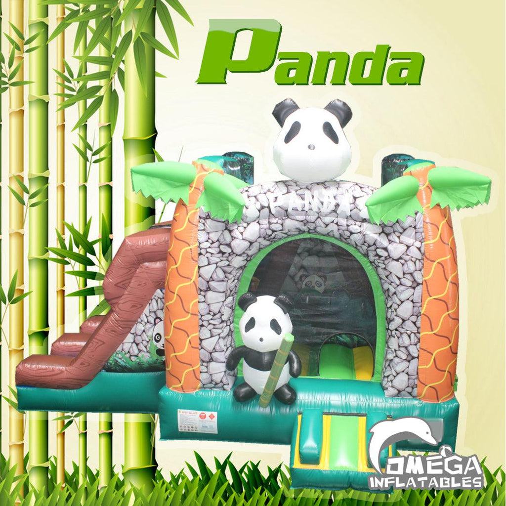 Panda Themed Inflatable Combo