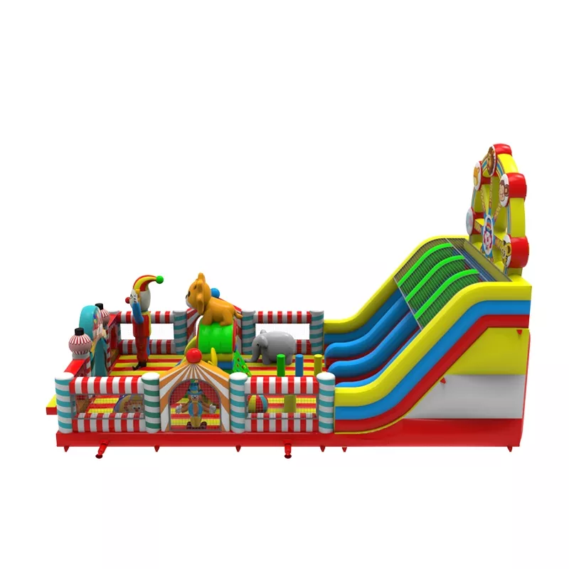 Carnival Inflatable Playground - Omega Inflatables Factory