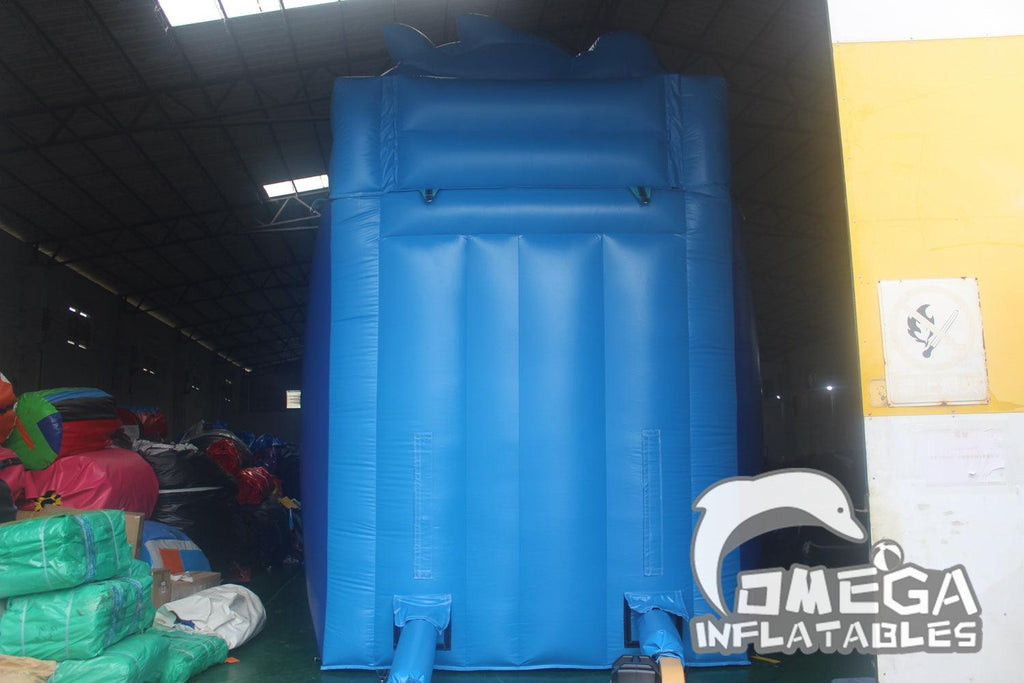 18FT Shark Water Slide - Omega Inflatables Factory