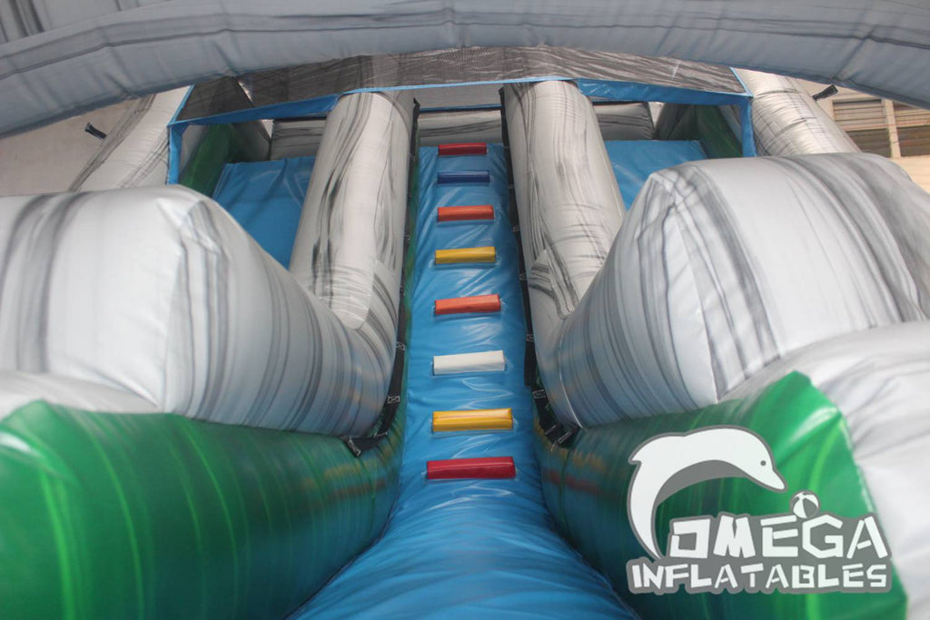 15FT Tropical Inflatable Water Slide for sale