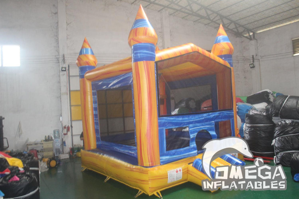 Inflatable Volcano Bounce House - Omega Inflatables Factory