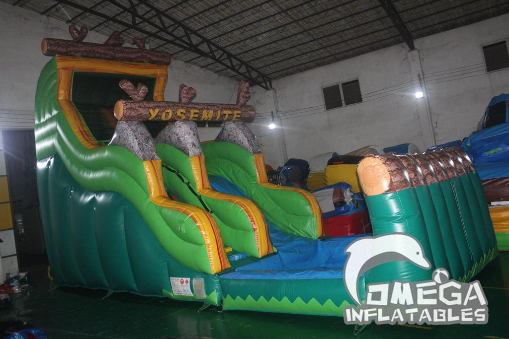 20FT Commercial Inflatable Yosemite Water Slide - Omega Inflatables Factory