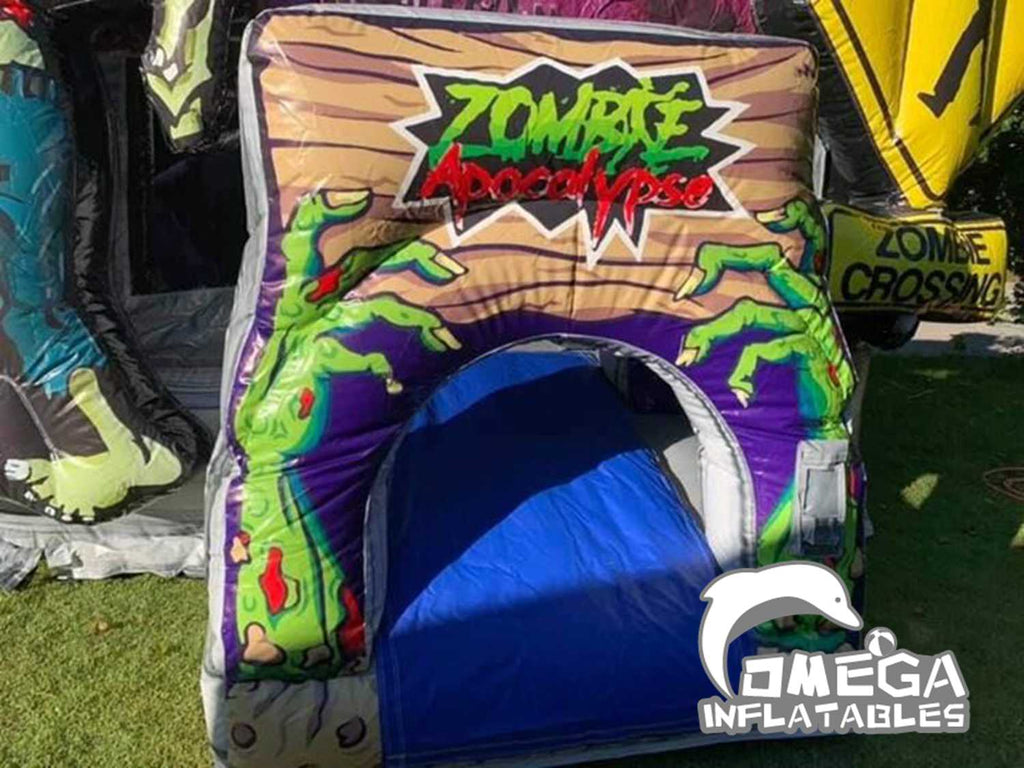 Zombie Land Inflatable Combo