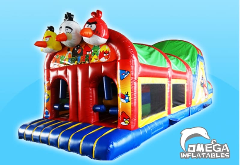 Angry Birds Obstacle Course