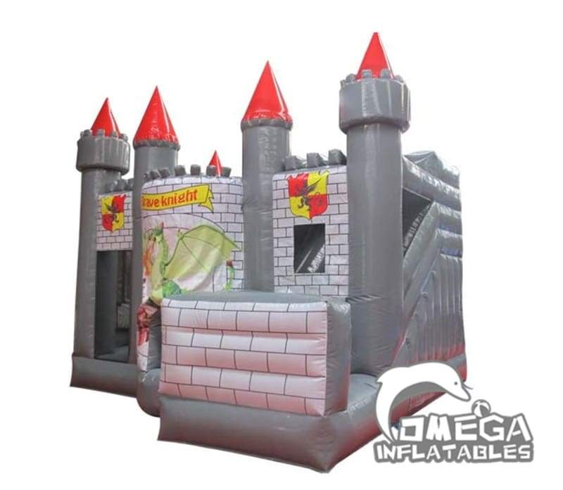 Brave Knight Castle Inflatable Combo