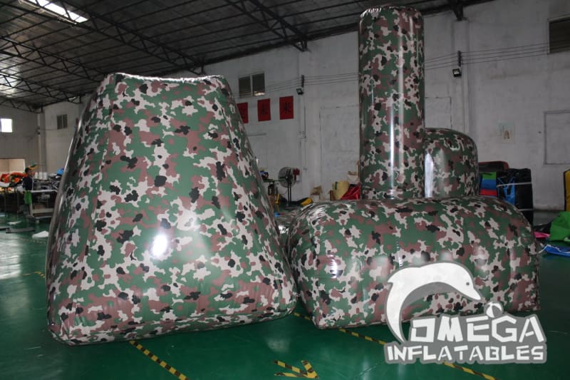 Camo Bunkers for Archery(Paintball) Field