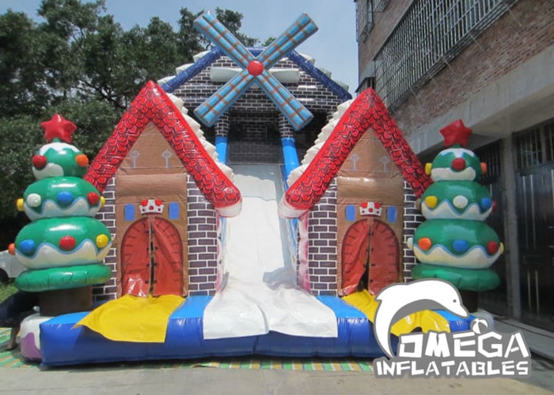Christmas Inflatable Big Slide