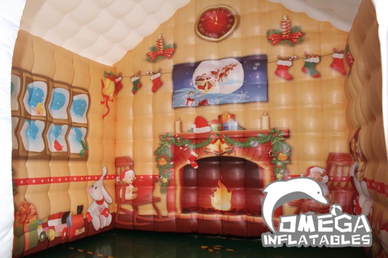 Christmas / Xmas Decoration House (Oxford Fabric)