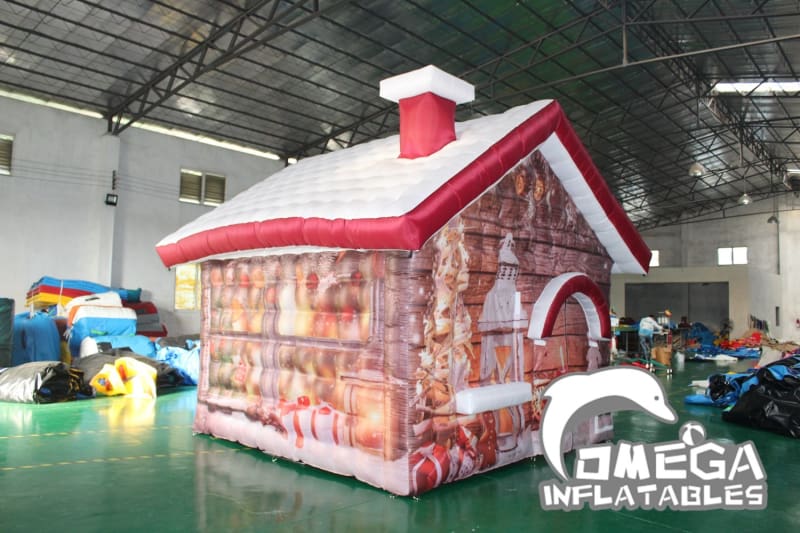 Christmas / Xmas Decoration House (Oxford Fabric)