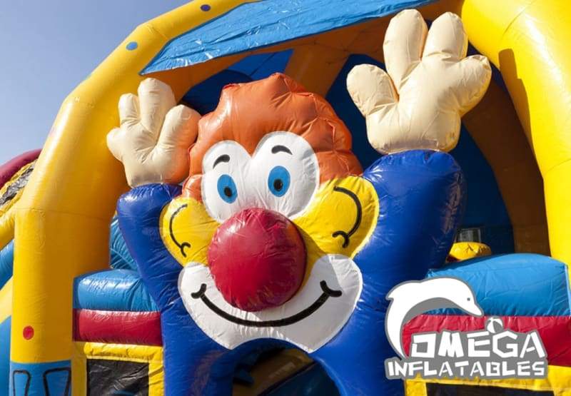 Clown Inflatable Wet Dry Combo