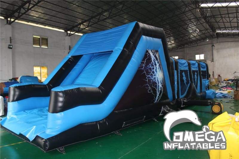 Disco Lightning Energy Inflatable Obstacle Course