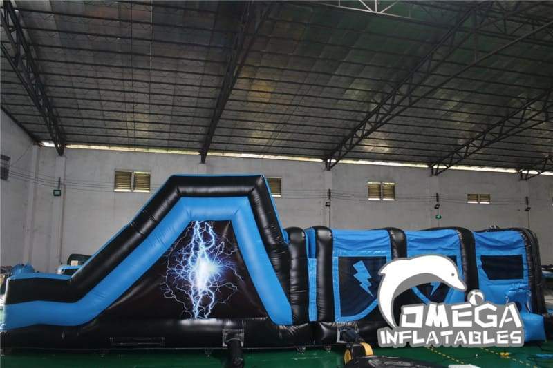 Disco Lightning Energy Inflatable Obstacle Course