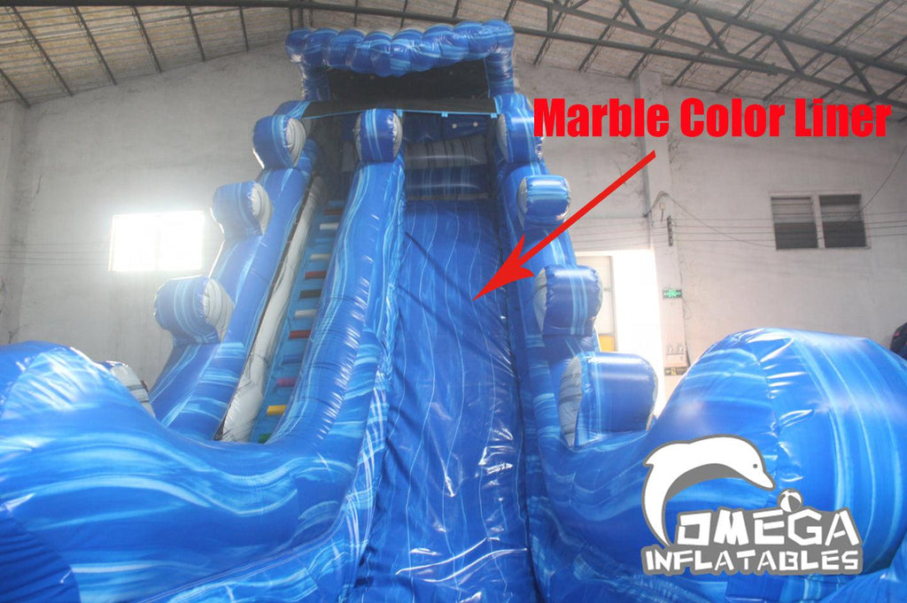 Extra Fee for Marble Color Slide Cover / Slide Liner - Omega Inflatables Factory
