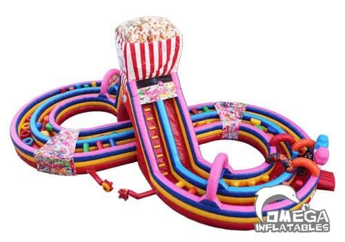 Giant Candy Inflatable Obstacle Course