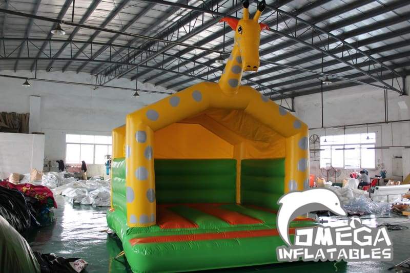 Giraffe Inflatable Bouncy Castle - Omega Inflatables