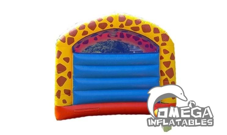 Giraffe Themed Bouncy Castle
