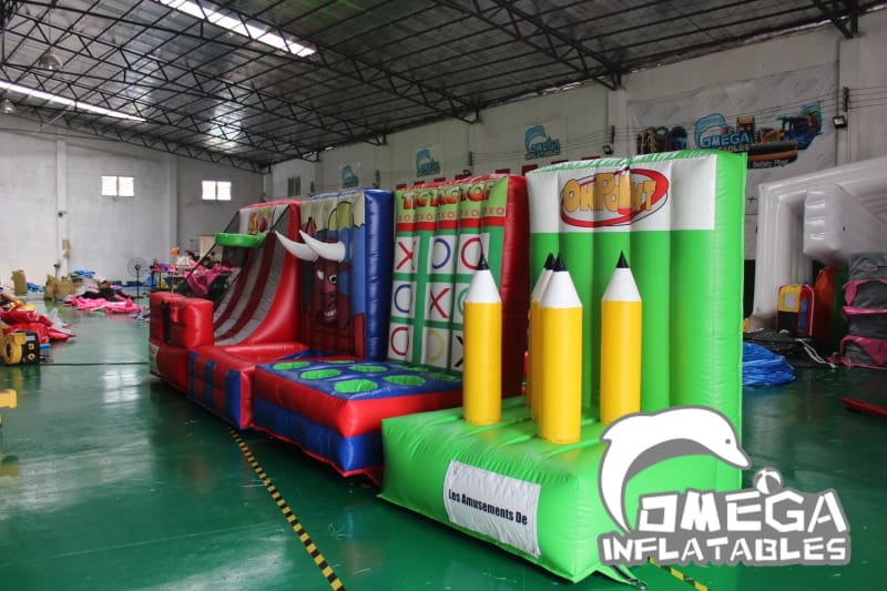 Inflatable 4 in 1 Carnival Game