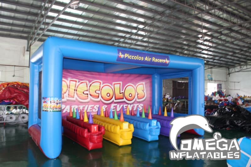 Inflatable Air Racers Game - Omega Inflatables