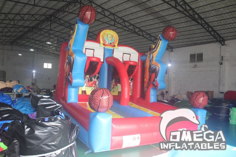 Inflatable Basketball Shooting Stars Game