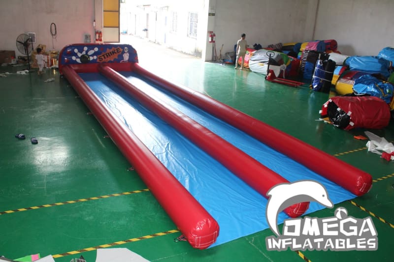 Inflatable Bowling Alley Game