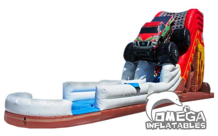 Inflatable Cars Truck Water Slide
