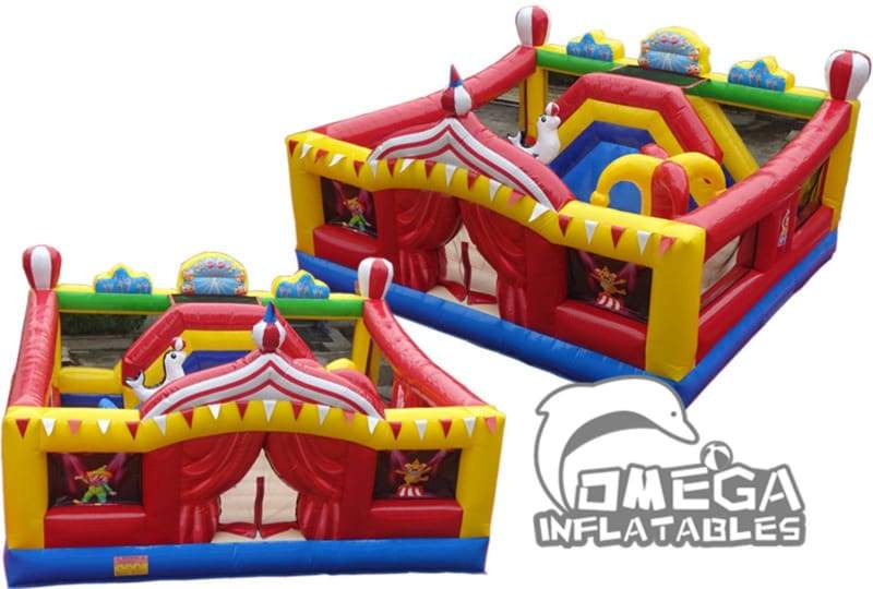Inflatable Circus Themed Playland