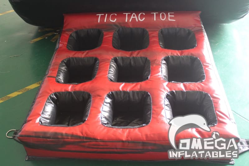 Inflatable Dart Board with Tic Tac Toe Game