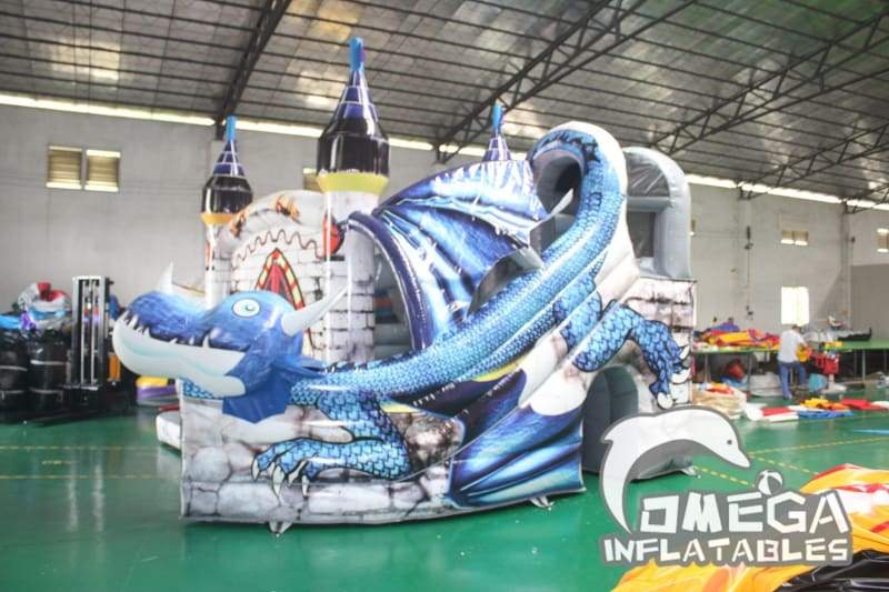 Inflatable Dragon Castle Combo