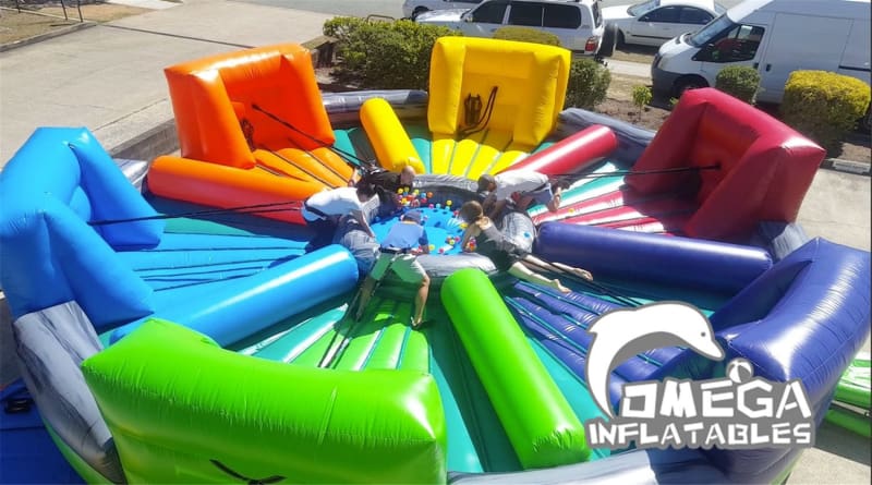 Inflatable Funny Hungry Hippos Game