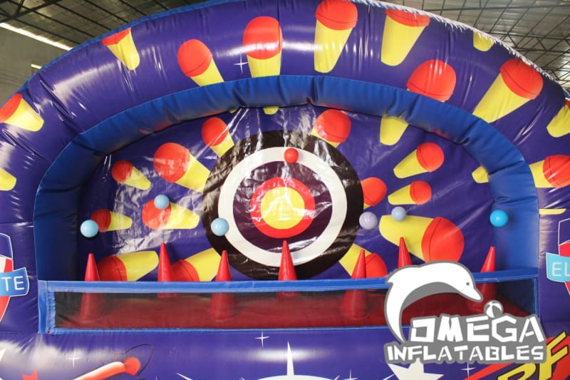 Inflatable Nerf Shooting Game
