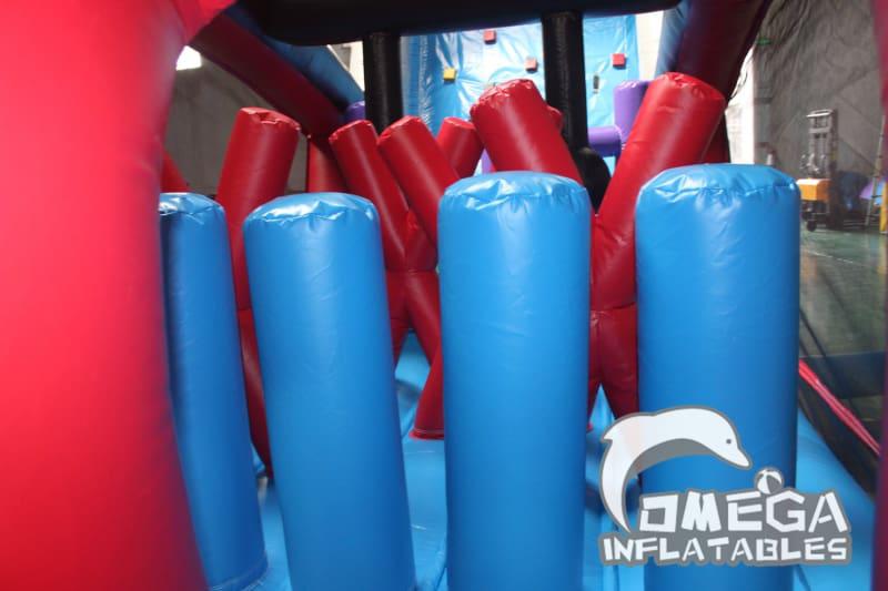 Inflatable Ninja Obstacle course
